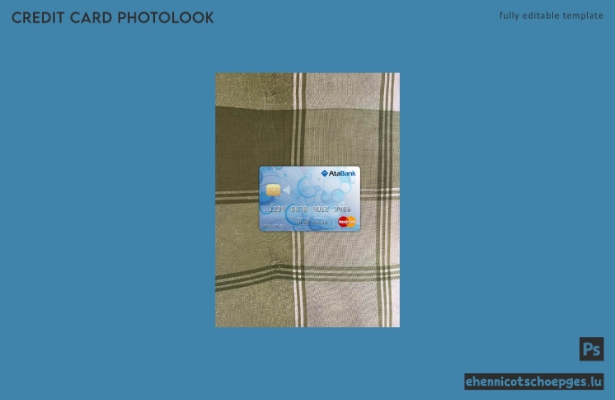Bosnien und Herzegowina Ata Bank Mastercard Photolook Beispielvorschau
